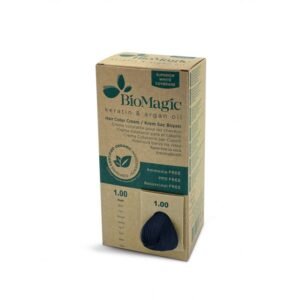 Biomagic Hair Color CREAM 1 Black - صبغة شعر لون أسود