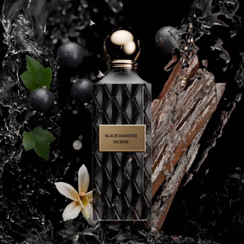 BLACK DIAMOND INCENSE EDP 200ml - عطر بلاك دايموند للجنسين 200 مل من إبراهيم القرشي