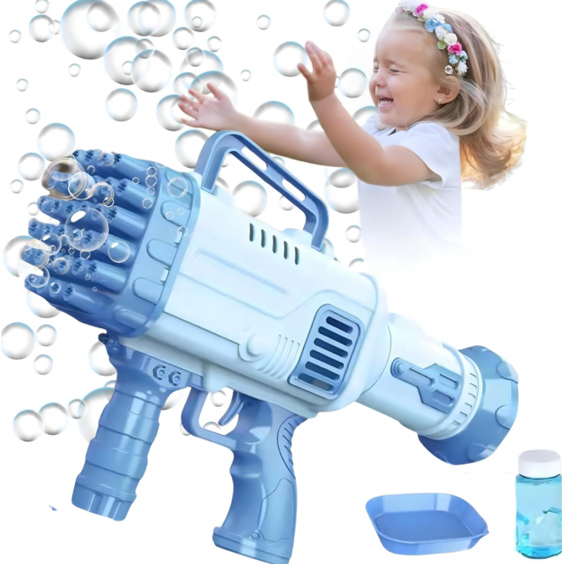 Bubbles Gun pink- مسدس الفقاعات لون أزرق