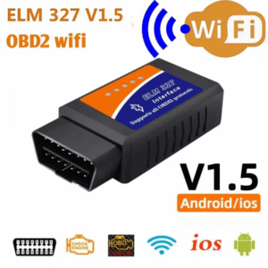 أداة فحص فاحص كمبيوتر السيارة OBD2 عن طريق wifi وايفاي