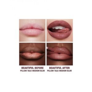 Charlotte Tilbury Airbrush Flawless Liquid Lipstick - Medium Blur
6.8 ml - أحمر شفاه سائل من شارلوت تيلبوري - بيلو توك بلور