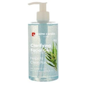 Clarifying facial gel niacinamide & tea tree oil helps to clean pores 350 ml - غسول للبشرة بخلاصة شجرة الشاي والنياسينمايد من بيير كاردن