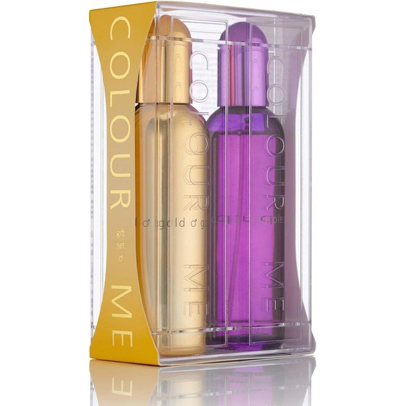 Colour Me Gold Purple 2×100ML