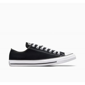 Converse Chuck Taylor All Star Ox Unisex Shoes - حذاء كونفرس شانك تايلور اول ستار للجنسين لون أسود وأبيض