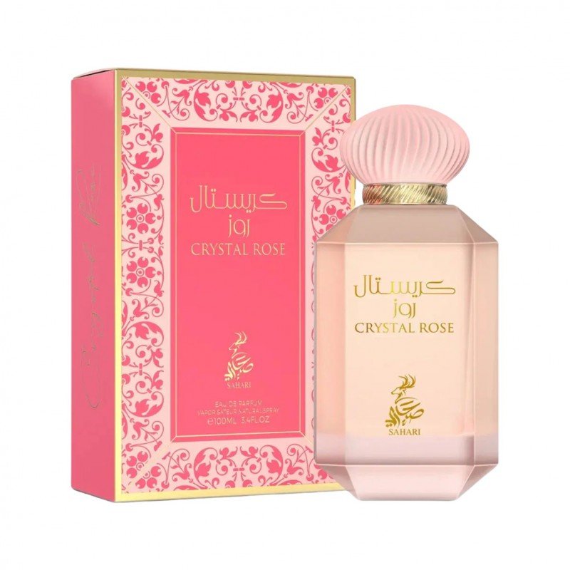 Crystal Rose EDP By Sahari For Women 100ml- عطر كريستال روز من صحاري للنساء سعة 100 مل