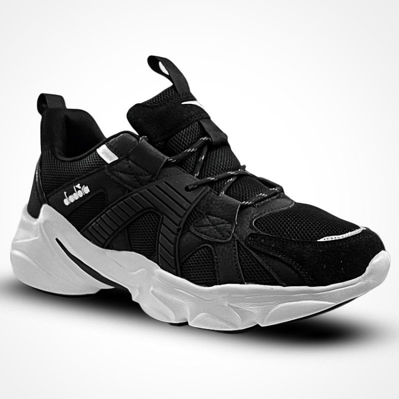 حذاء ديادورا اليكساندر للرجال لون أسود وأبيض - Diadora Men's ALEXANDER Shoes