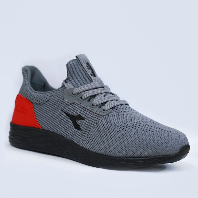 حذاء ديادورا دارت للرجال لون رمادي وأسود - Diadora Men's DART Shoes