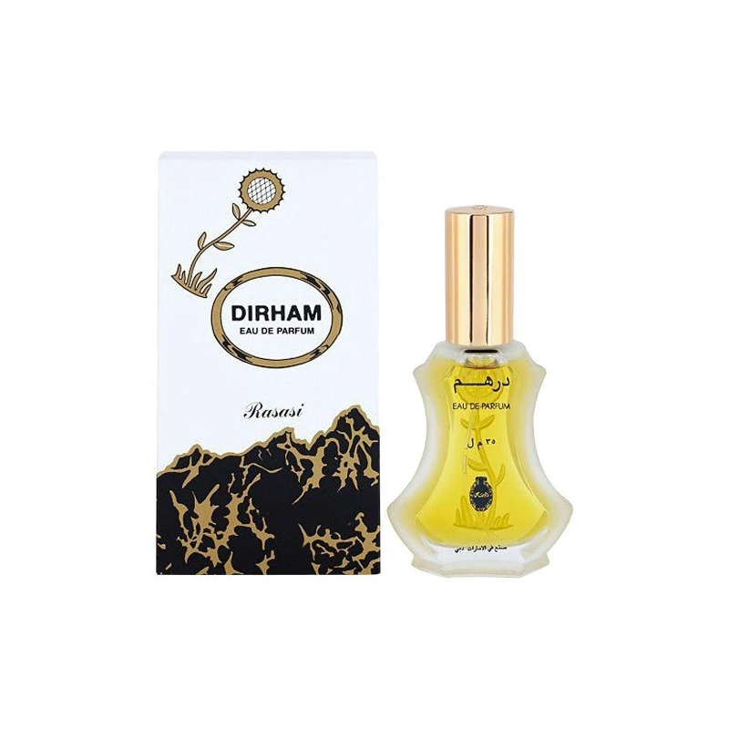 Dirham EDP By Rasasi For Unisex 35Ml -عطر درهم من الر صاصي للجنسين حجم 35مل