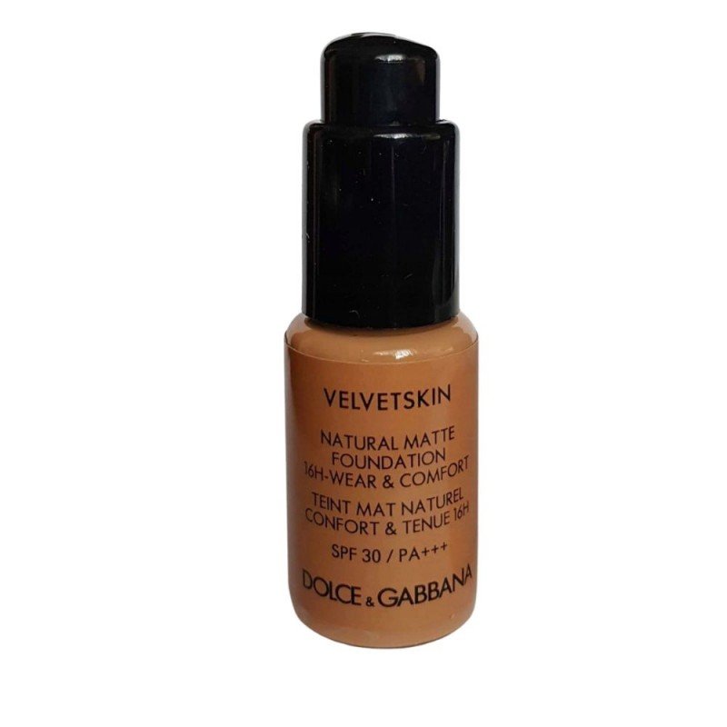 Dolce & Gabbana Velvet Skin Foundation كريم أساس تستر بدرجة 355 Cinnamon – 15 مل