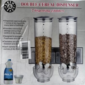 double cereal dispenser-حاملة الكورنوفلكس 2 لتر