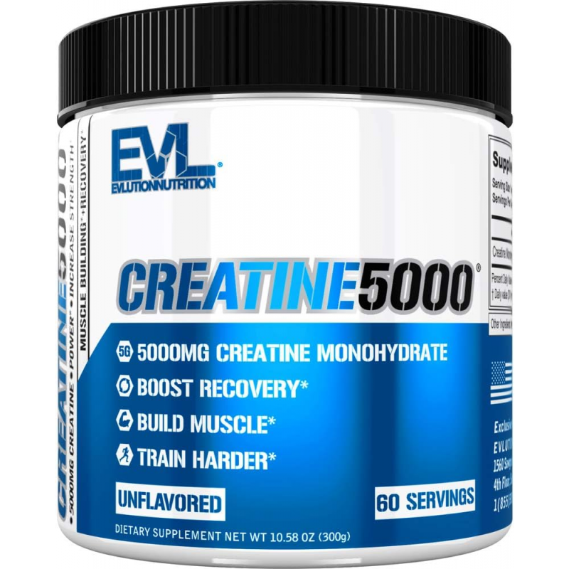 Evlution Nutrition Creatine 5000 300G 60 Serving