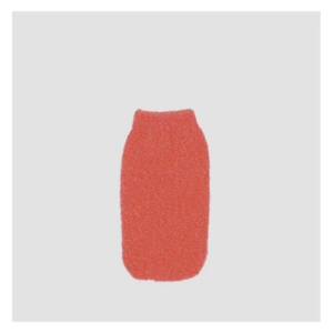 Fe Sisal 1120 Polyester Shower Mitt-Red قفاز استحمام من البوليستر والسيزال من Fe – موديل 1120، لون أحمر