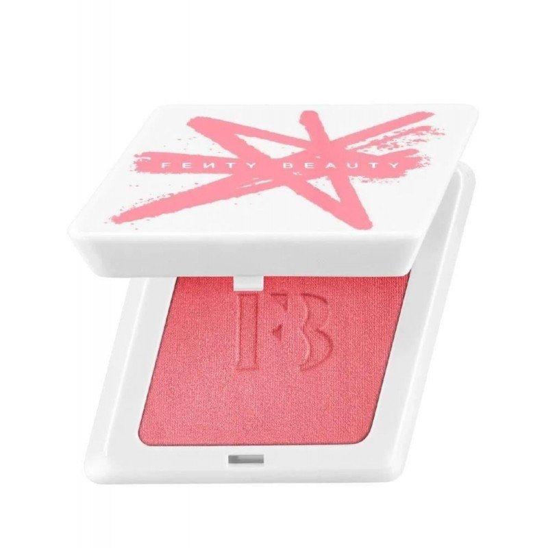 Fenty Beauty by Rihanna Fenty Cheeks Suede Powder Blush 02 Petal Poppin - فنتي بيوتي أحمر خدود سويد باودر مطفي  02 بيتال بوبين