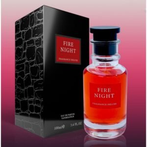 Fire Night EDP By Fragrance Deluxe For Unisex100 ML-عطر فاير نايت من فرانجنس ديلوكس للجنسين سعة 100 مل