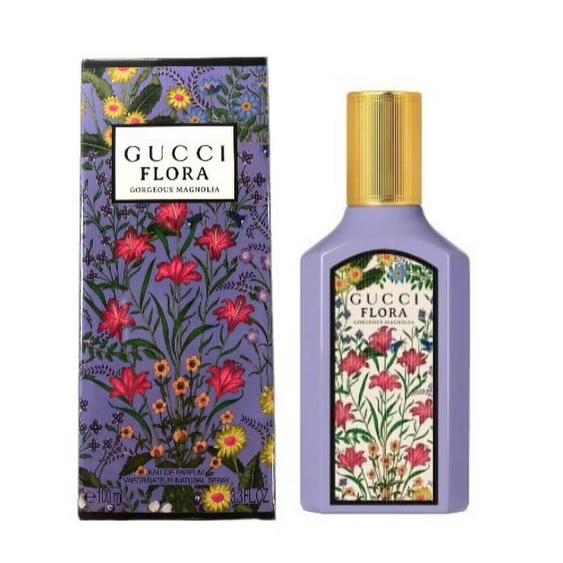 Flora Gorgeous Magnolia EDP By Gucci For Women 100ML - عطر فلورا جورجيوس ماغنوليا من غوتشي للنساء حجم 100مل