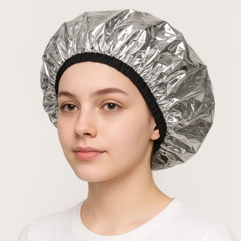 Foil لحمام الزيت باللون الفضي