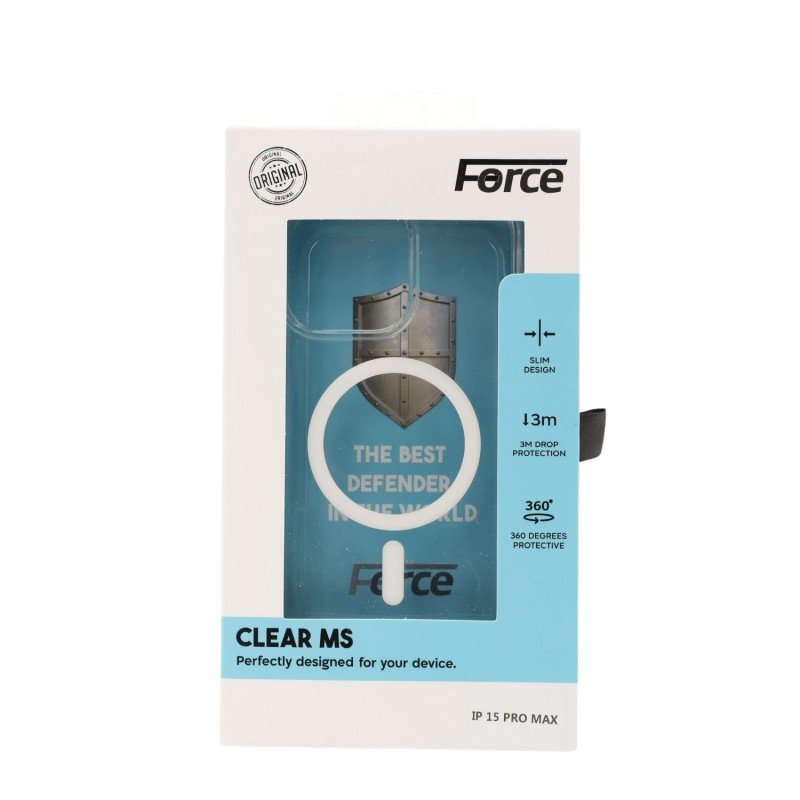 Force Clear MS cover iPhone 15 Pro Max