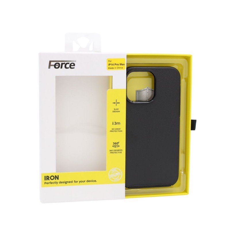 FORCE IRON IPHONE IPHONE 14 PRO MAX - BLACK