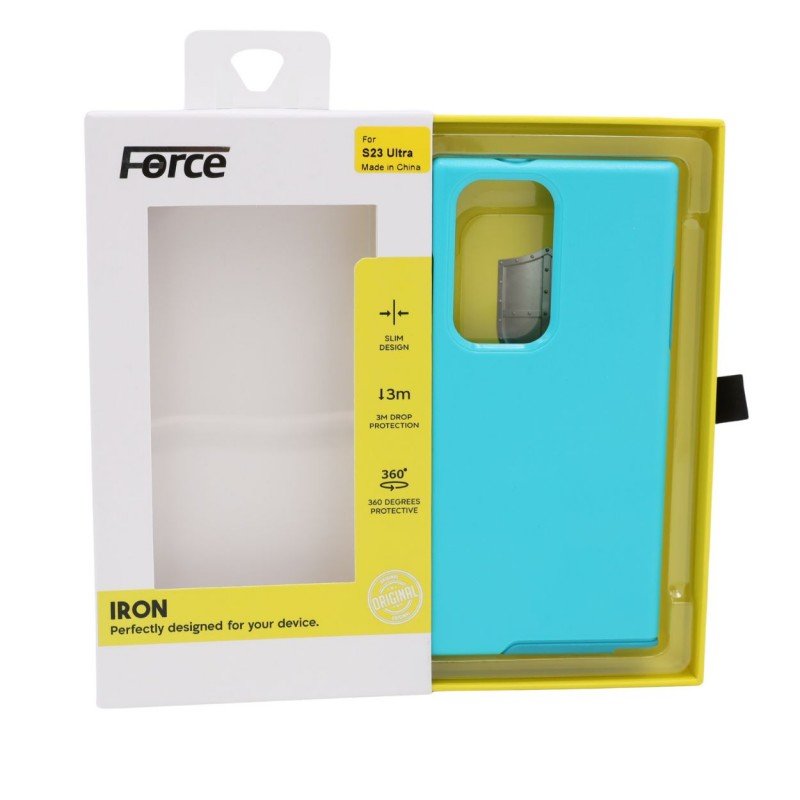 FORCE IRON SAMSUNG S23 ULTRA- TURQUOISE