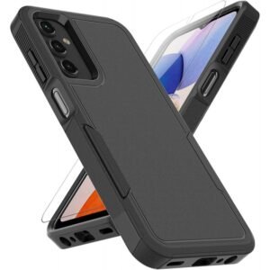 كفر Force Steel Defender لهاتف سامسونج S23 Plus – لون أسود