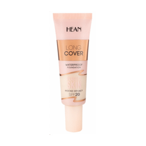 Hean Long Cover waterproof Covering face foundation C1 IVORI SPF20 25 ml -كريم أساس هين للوجه طويل التغطية مقاوم للماء 25 مل