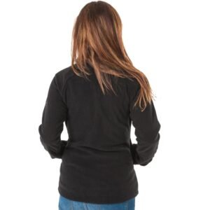 Hi-Tec Women's Henis Fleece Jacket  جاكيت هنس فليس من هاي-تيك للنساء لون أسود