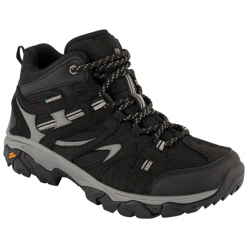 Hi-Tec Ravus Vent Lite Mid Wp Shoes  حذاء هاي-تيك رافوس فينت لايت ميد وتر بروف المضاد للماء لون أسود