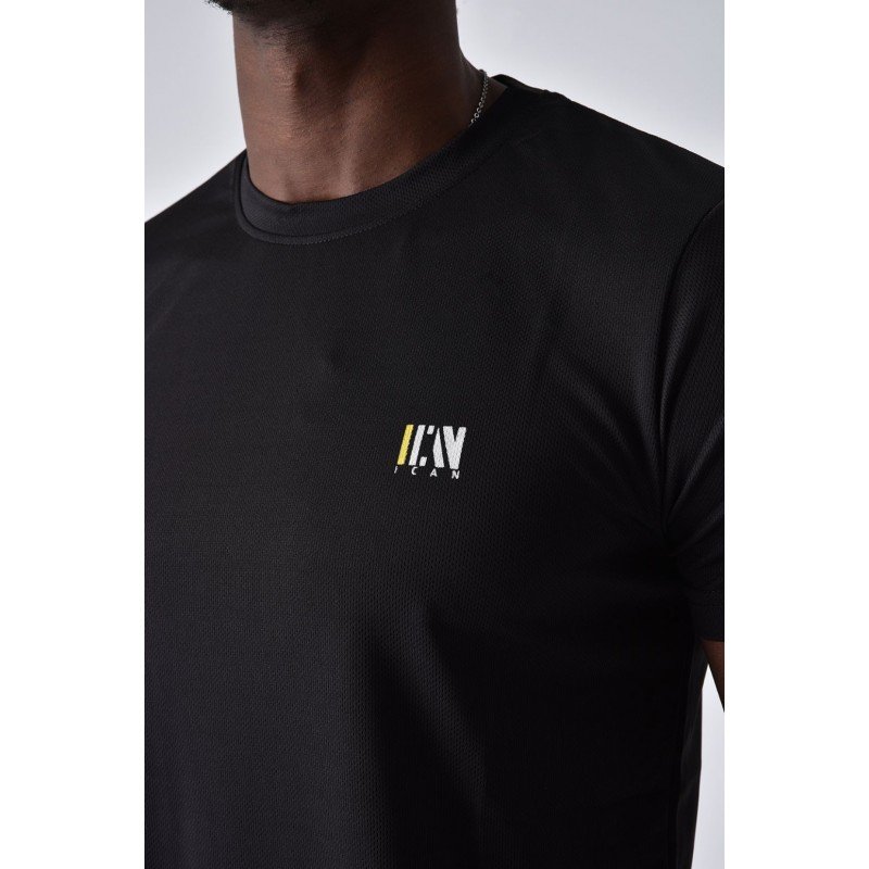 ICAN DRAY FIT T-SHIRT تيشيرت شبابي دراي فيت لون اسود