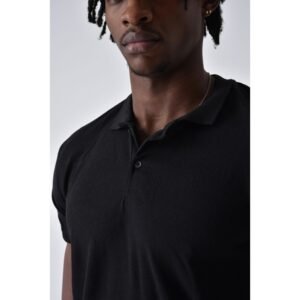 ICAN POLO T-SHIRT بلوزة بولو تيشيرت شبابي لون اسود