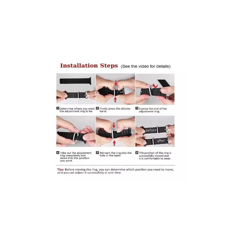 iKaku KSC-1121 Oumi IP67 Sport Smart Watch with Wireless Call Heartrate Blood Health monitor Black ساعة ذكية