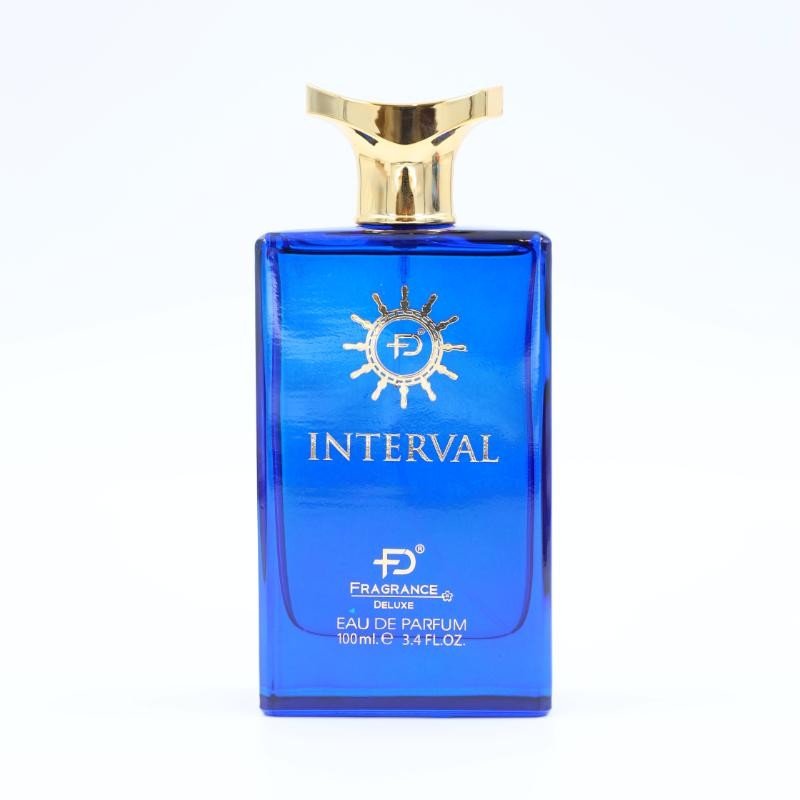 INTERVAL EDP By Fragrance Deluxe For Unisex100 ML-عطر انترفال من فرانجنس ديلوكس للجنسين سعة 100 مل