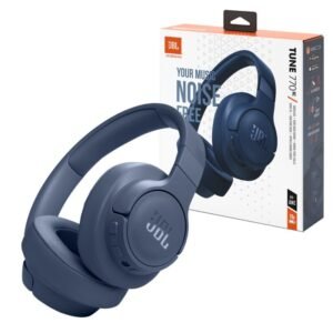 JBL T770NC Wireless Over-Ear Headphones Blue-سماعات رأس لاسلكية من جي بي ال لون أزرق