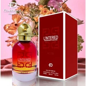 L'INTERED EDP By Fragrance Deluxe For Unisex100 ML-عطر لي انتيرد من فرانجنس ديلوكس للجنسين سعة 100 مل