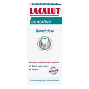 LACALUT SENSITIVE RINSE 300ml - غسول الأسنان الحساسة 300 مل