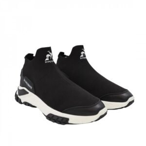Le Coq Sportif Men's LEONARDO 2 Shoes - حذاء لي كوك سبورتيف ليوناردو 2 للرجال لون أسود ونعل أبيض