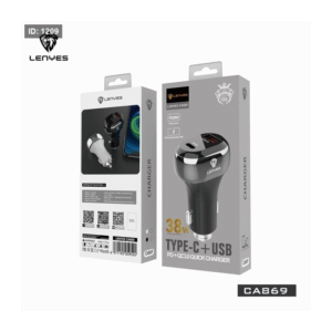Lenyes CA869 CAR CHARGER مع كفالة سنة