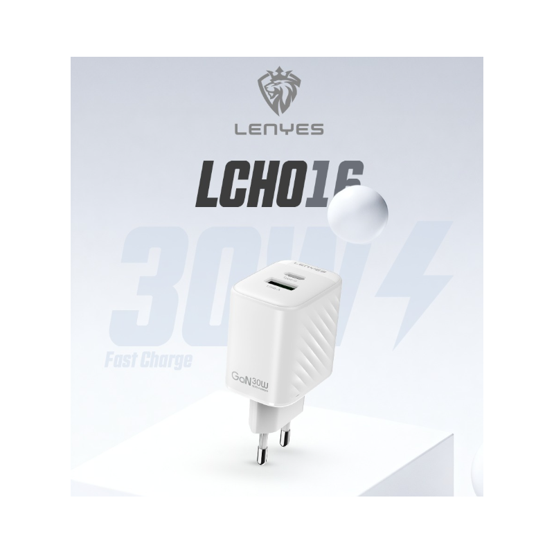 Lenyes LCH016- EU- ADAPTER مع كفالة سنة