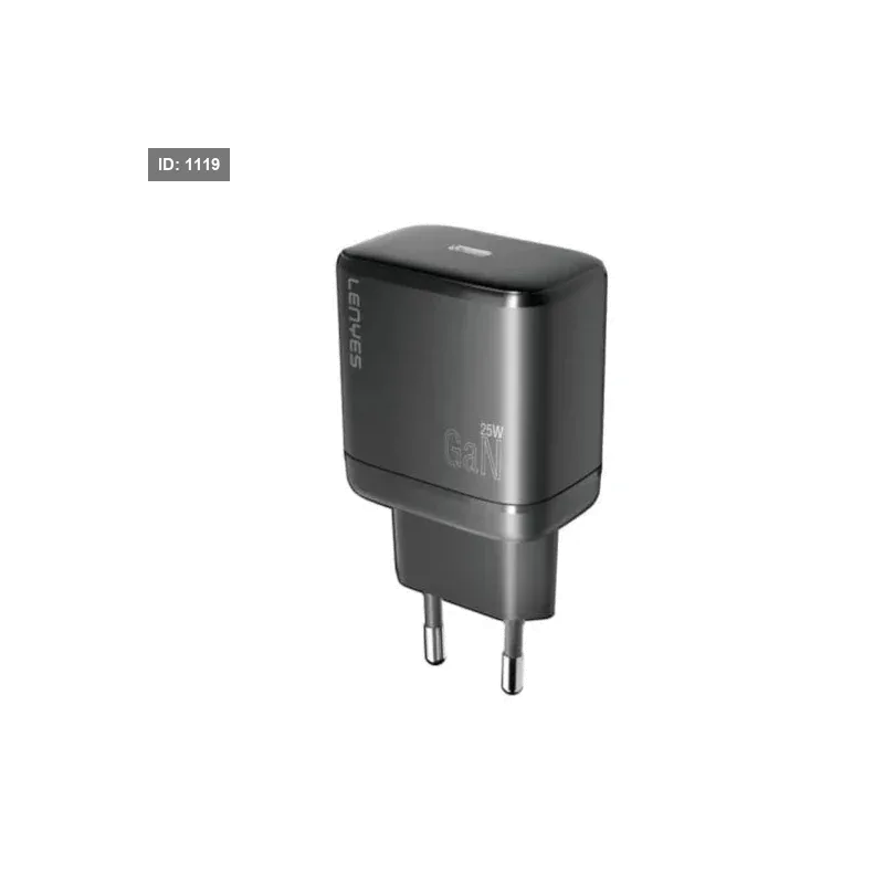 Lenyes LCH383 - EU Charger High Power 25 Watts شاحن مع كفالة سنة