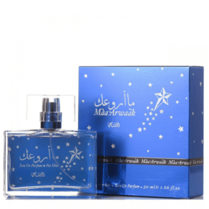 Maa Arwaak EDP By Rasasi For Men 50Ml -عطر ما أروعك أزرق من الرصاصي للرجال حجم 50 مل