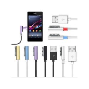 Magnetic Charger Cable For Sony Xperia Z3 Z2 Z1  كيبل شحن لهواتف سوني اكسبيريا