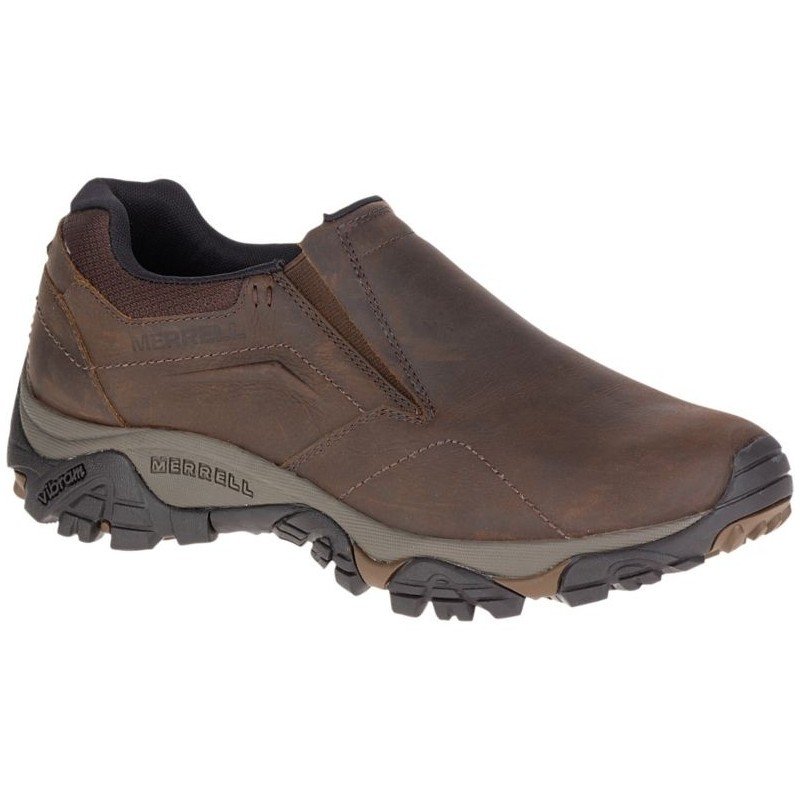 Merrell Men's Moab Adventure Moc Shoes - حذاء ميريل مواب ادفينتشر موك للرجال لون بني