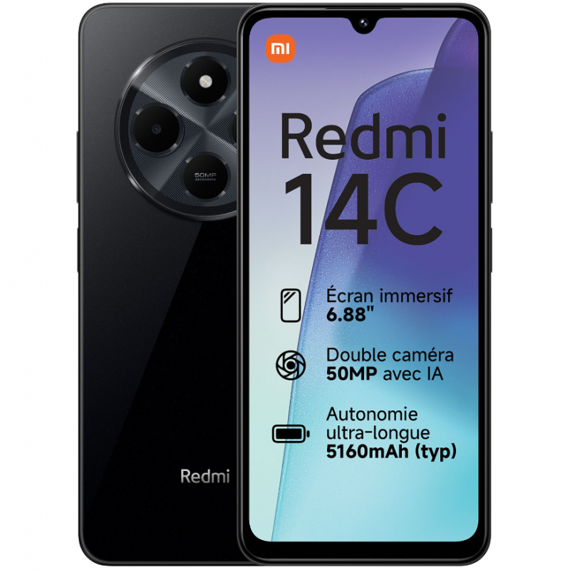 Mi Redmi 14c 256G & 8GB RAM كفالة سنة