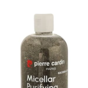 Micellar purifying jelly water green tea& bamboo charcoal powder all skin types even sensitive 400ml - مزيل مكياج بالشاي الأخضر ومسحوق الخيرزان من بيير كاردن