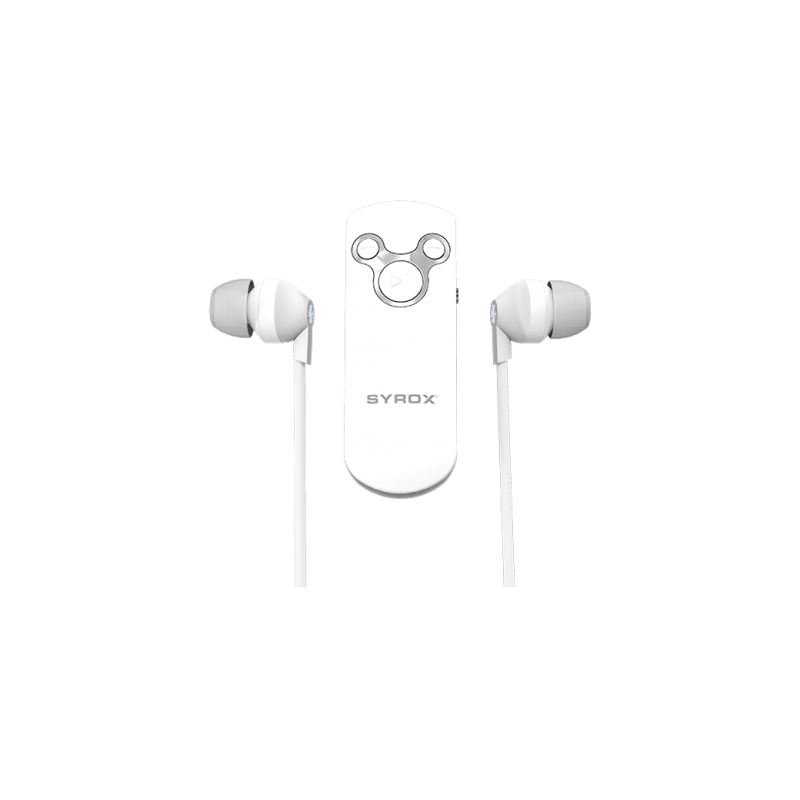 MX13 Wireless Headset with Microphone WHITE سماعة ويرلس