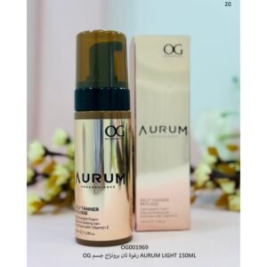 OG رغوة تان برونزاج جسم AURUM LIGHT 150ML