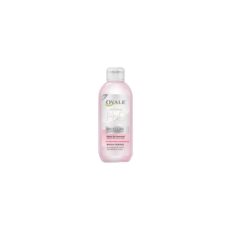 OVALE NATURAL H20 MICELLAR WATER BRIGHTENING 100ML - أوفال ناتشورال H20 ماء ميسيلار لتفتيح البشرة 100 مل