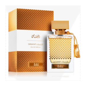 Qasamat Bareeq EDP By Rasasi For Unisex 65Ml -عطر قسمات بريق من الرصاصي للجنسين حجم 65 مل