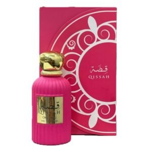 QISSAH Pink EDP By Wadi Al Khaleej For Women 100ML-عطر قصة زهري من وادي الخليج للنساء سعة 100 مل