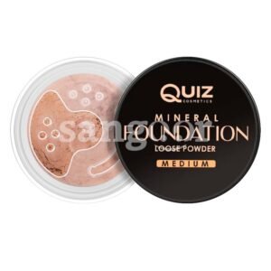 Quiz mineral foundation loose powder -لوس باودر درجه 02