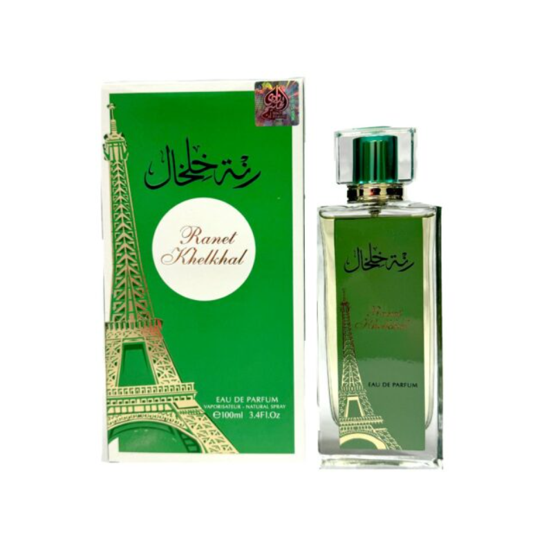 Ranet Khelkhal EDP By Wadi Al Khaleej For Women 100ML-عطر رنة خلخال من وادي الخليج للنساء سعة 100 مل